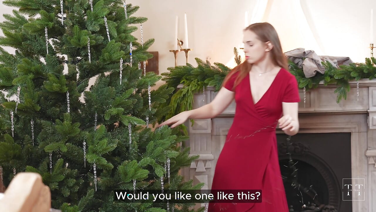I Found My Present Under the Christmas Tree-his Huge Cock. Tim Team