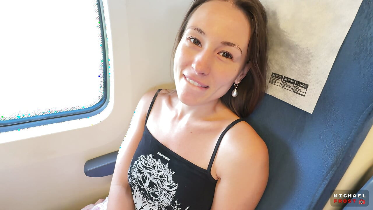Grateful Fellow Traveler Takes Cock in the Train Toilet