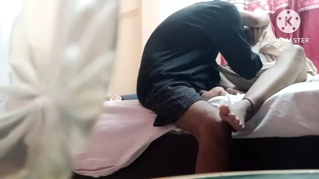 Indian desi girlfriend celebrates her boyfriend's birthday at may Home