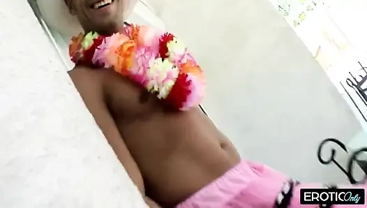 Blonde Squirts Hard While Getting Pounded Outdoors