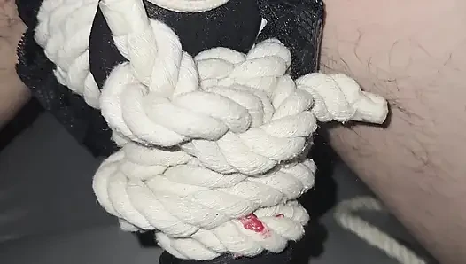 Goode Girl CBT a Nylon, Some Ropes and Ballbusting