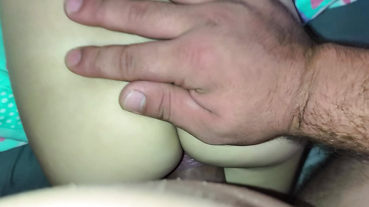 I fuck my stepsister hard behind with my monster dick