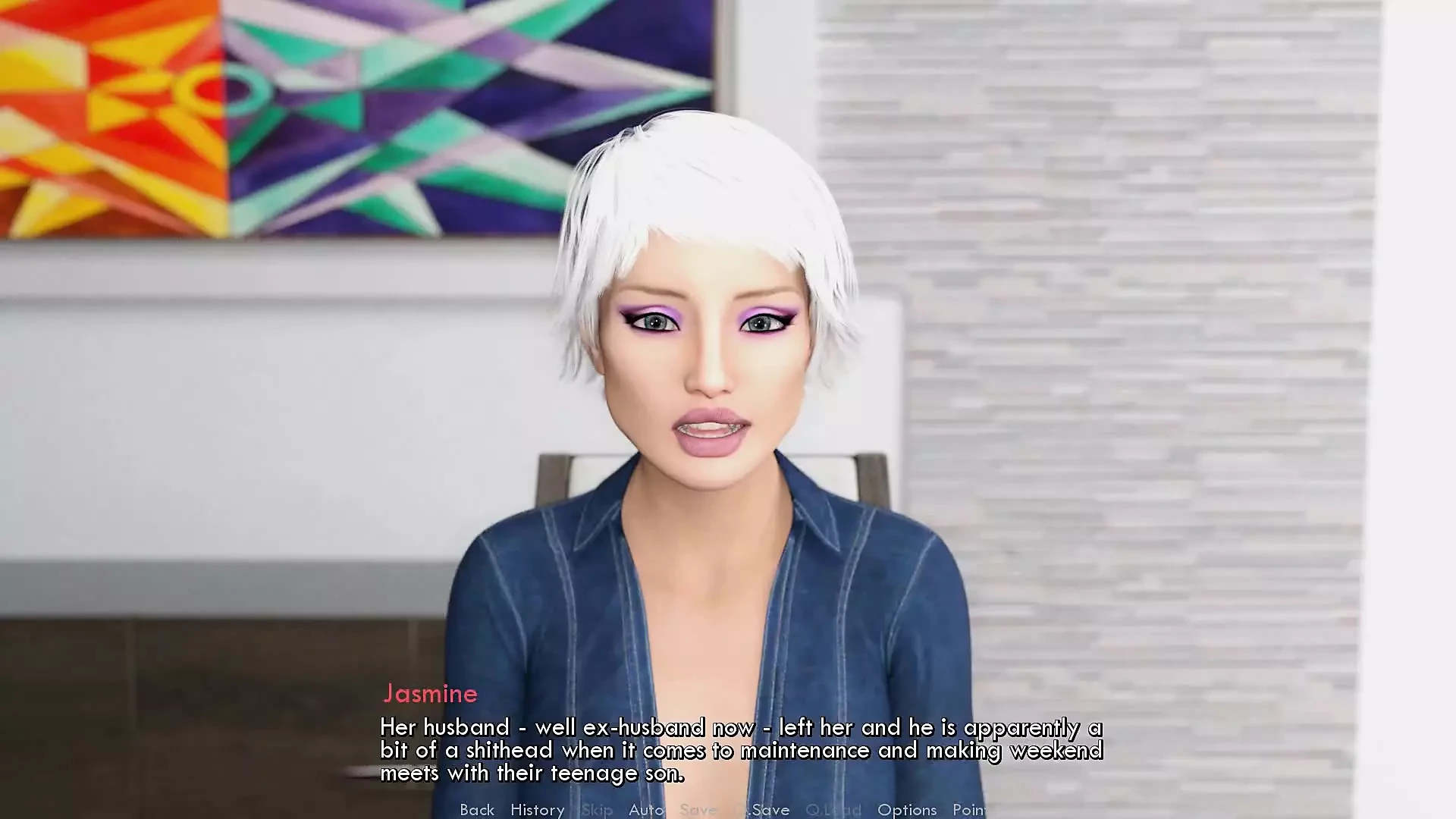 Permainan cantik: MILF cougar miang mahu melihat batang - episod 3