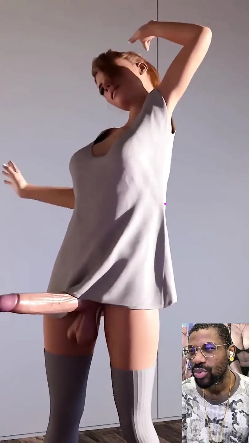 Cute Transgender Ginger Babe Wakes up with Her Cock Hard Ass Fuck