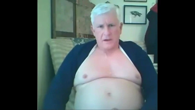 grandpa cum on cam