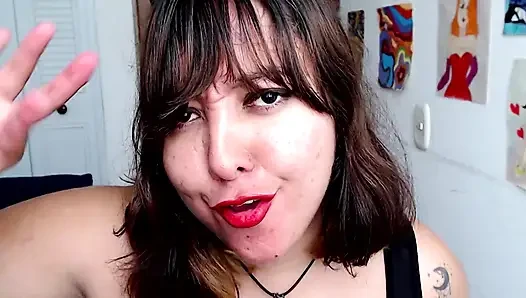 Lippenstift, Küssen und Blowjob