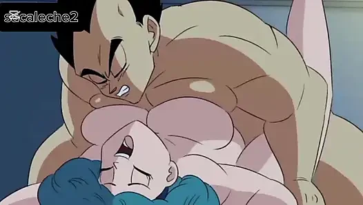 Vegeta bulma in the cacsula corporation