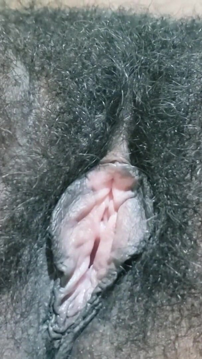 Seductive With Hot Pink Hairy Pussy MILF in HD | Clip 1