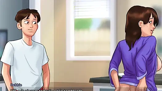 Üvey anne Debbie ile yaz mevsimi efsanesinin en iyi sahneleri - yaz mevsimi efsanesi