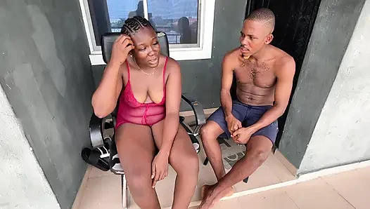 My Neighbor Grabbed Me and Fuck My Black Pussy