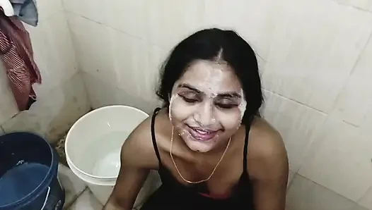 Bintang sudipta lagi asik mandi di kamar mandi mms