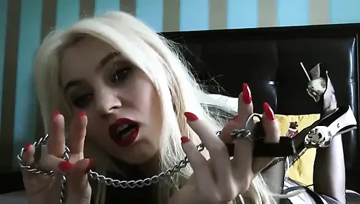 Fetish stoking dominan