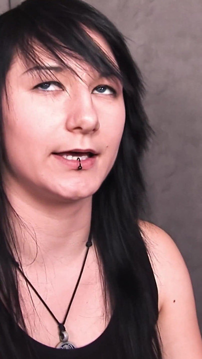 Busty Shy Goth 'glory Daze'