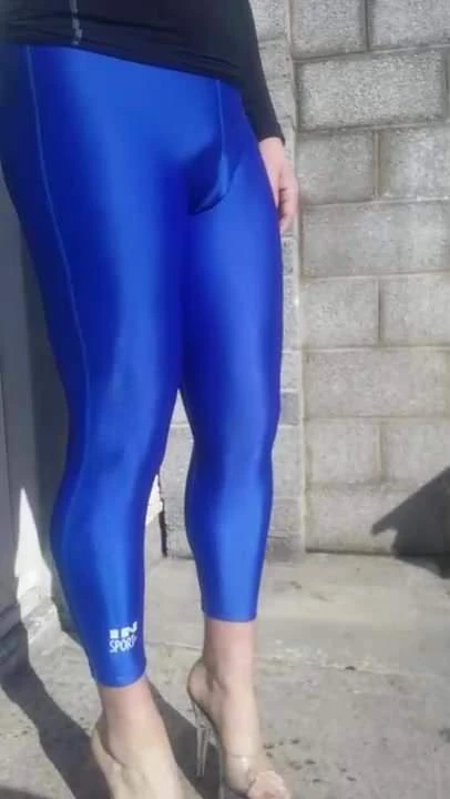 hind shiny leggings