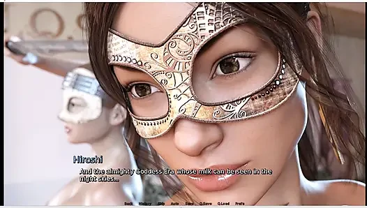 Laura Lustful Secret Xmas 2024, жена трахается перед мужем в Арт-галерее