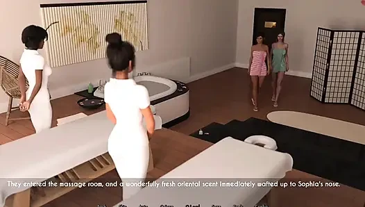 Masaj için dışarı çıkıyor