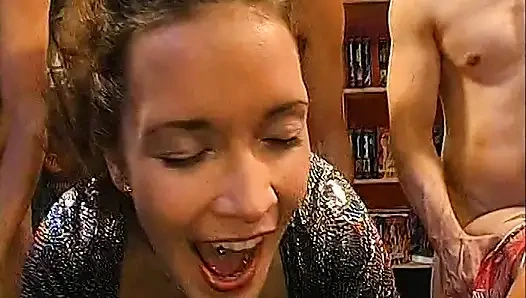 Swallow and Stay Quiet Wild Orgy Fuck