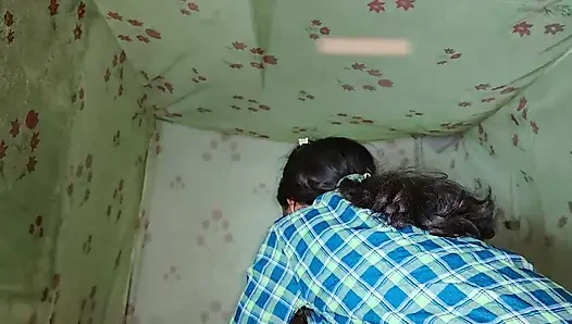 After a long time hard sex with loud moaning with Virgin college girl