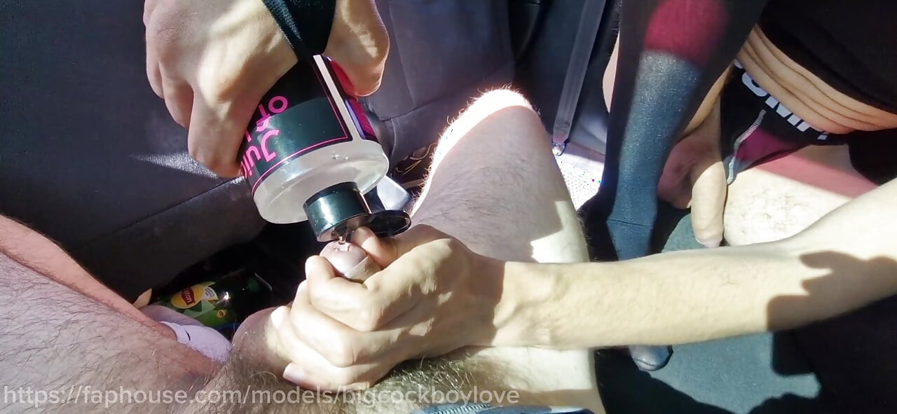 Hard Fucking on the Highway in the Tight Ass of a Young Student Without a Condom