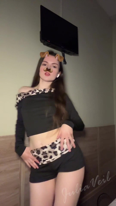 TikTok Compilation Part 8: Sexy Girl Dancing, Mini Skirt, Thong, Striptease, Stockings & Long Legs, Long Hair | Clip 1