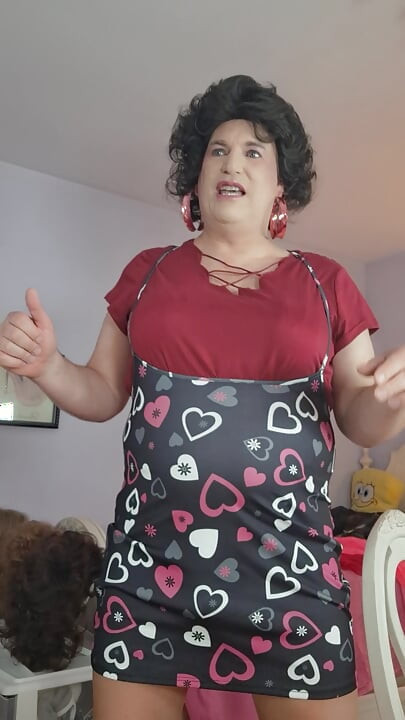 Lingerie show for Daddy and friends story!