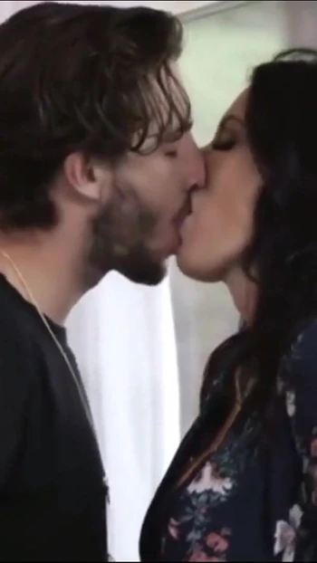 Emotional moment from "Reagan Foxx - Kissing compilation 1"