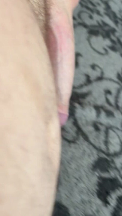 I touch my cock