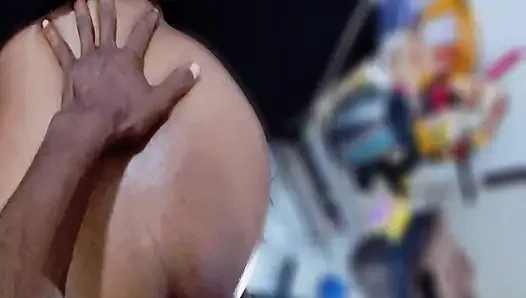 Lil latin popup papi ile oynuyor