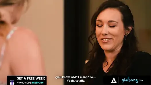 Girlsway - orta yaşlı seksi kadın Charlie Forde günahkar adaçayı sevdiğini ortaya çıkarıyor ve komşu rekabetini romantik sekse dönüştürüyor
