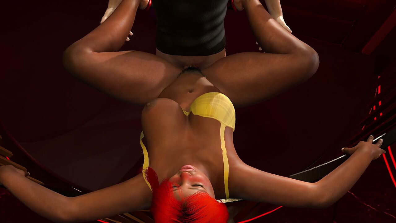 She perrea him on the cock and they have sex in an interracial nightclub