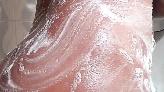 Shower bath, ass, pussy and boobs