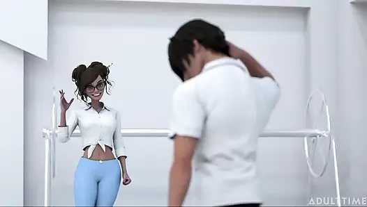 Hentai Sex College 2nd Semester Part 2 - Big Titty Hentai Babes Scissor After Their Competition