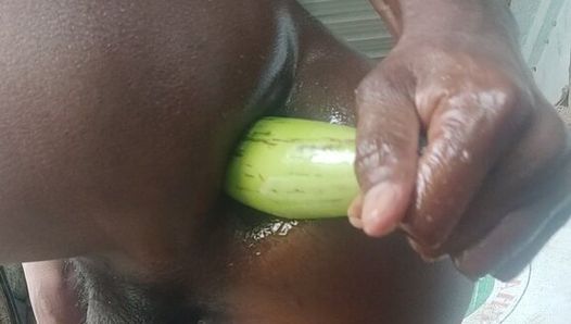 Anal show very tite Ass hole eggplant