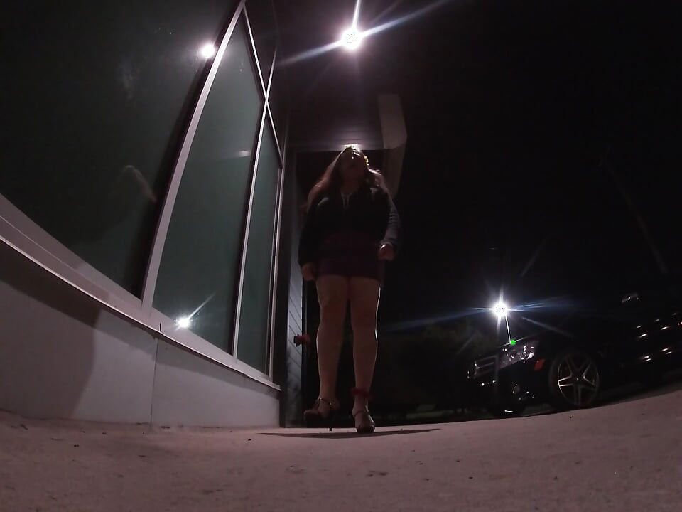 Mature CD is having a good time Outdoors