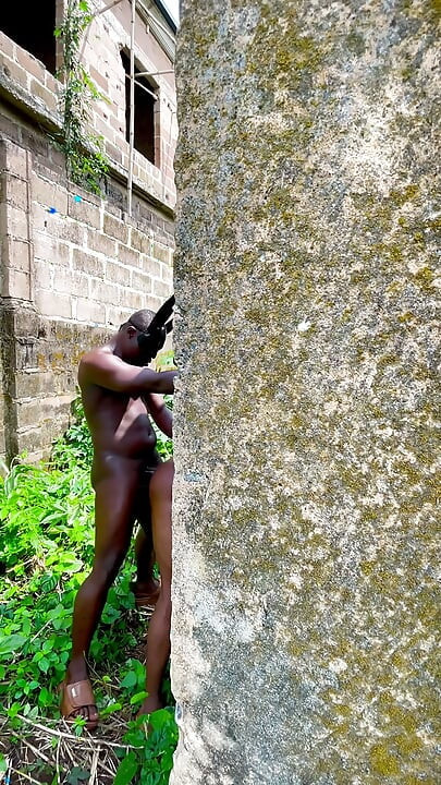Big daddy fuck by the river side also inside the bush