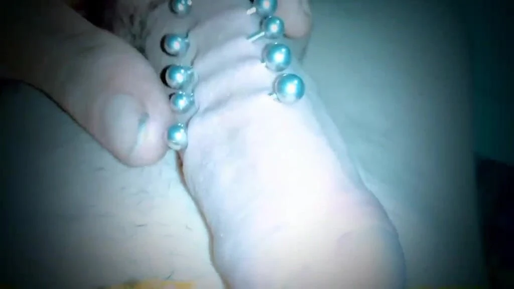 Showing my earrings on my dick