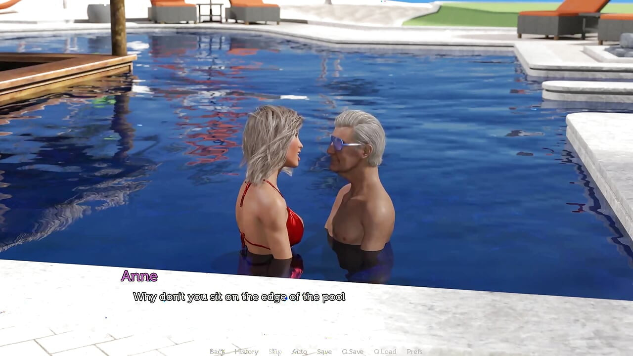 Tacos Cuck 观看他的妻子在泳池边给一个老家伙阴户并深喉他的鸡巴 - 第90集