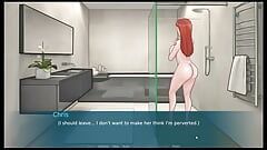 Sexnote - все сексуальные сцены табу хентай игры, порноплей эпизод 10, огромный камшот на лицо рыжей сводной сестры