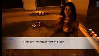 阿曼达性治疗师博士#2 - 艾米丽在浴室里给自己中出和一次很棒的性爱
