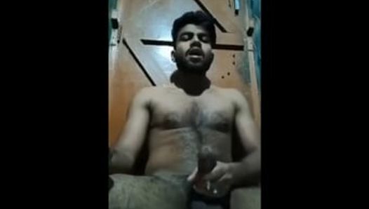 Handsome Desi hot young Indian boy masturbation