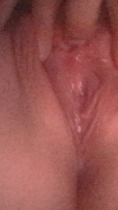 Wife pussy getting touched till cum drips down her sweet pussy dirty little whore wants cock | Clip 1