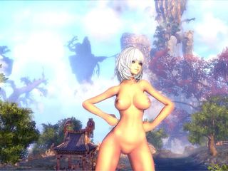 Điệu nhảy chó cái khỏa thân Blade &amp; soul