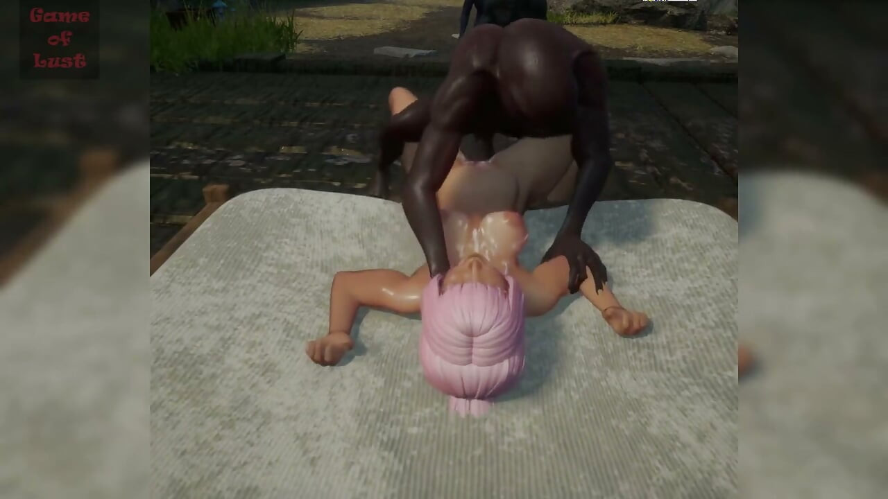 Gol Anime Pregnant Slave Gangbanged by Goblins in Bed