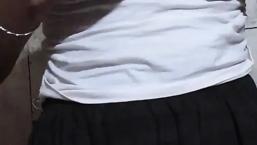 Güzel desi kız yatak odası sahnesi