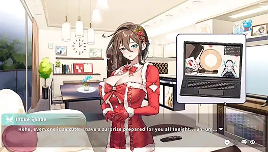 Hentai-spiel - die weihnachtsverführung einer verheirateten frau - V-liebhaber