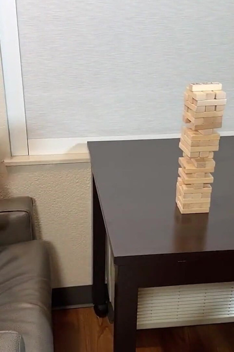 Daphne and Liss Are Playing a Game of Strip Truth or Dare Jenga