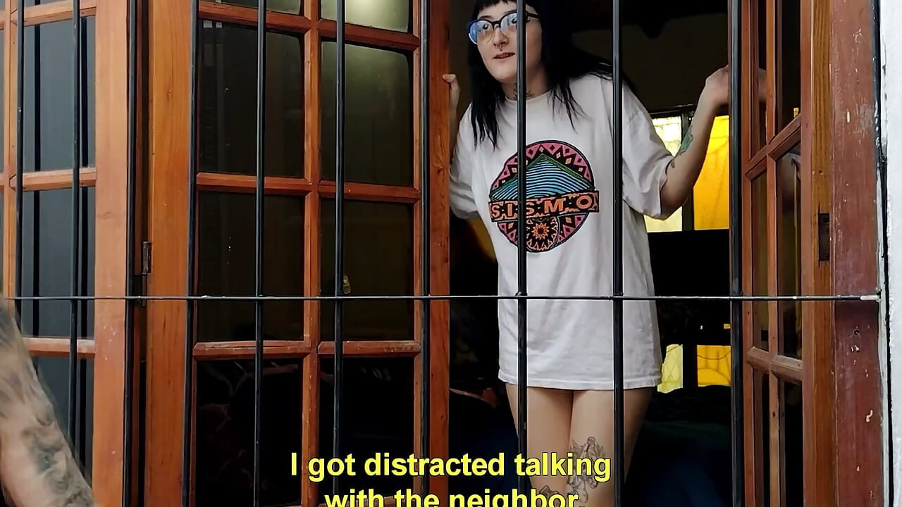 ¿Las llaves perdidas? Me follé a mis amigos a través de la cerca ft. Mei Pang y John Lemon