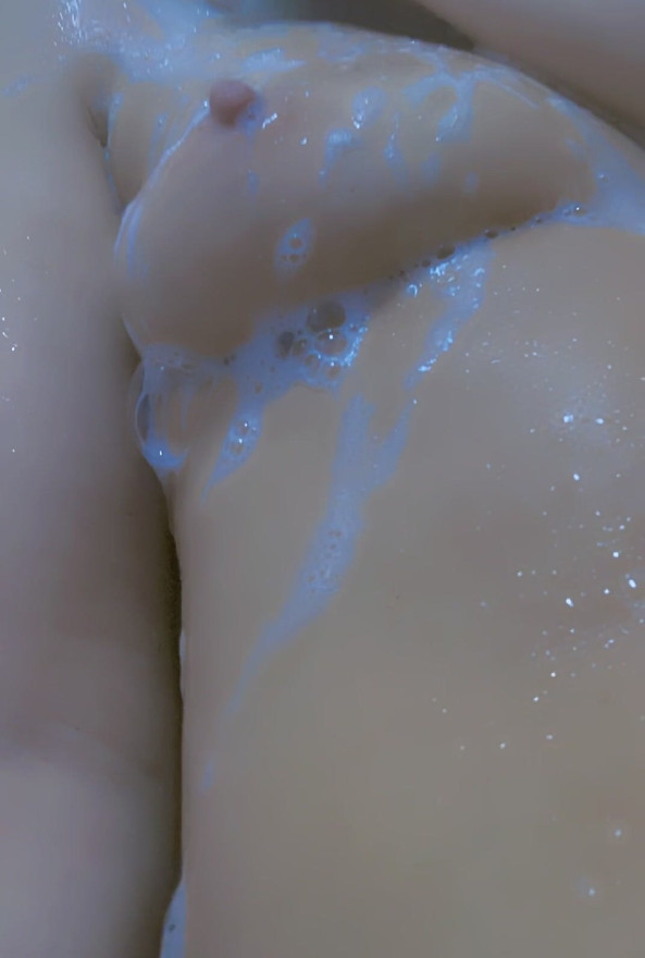 Taking a shower after a dirty stream