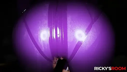 Ivy Lebelle gegen Liz jordan nasse muschi, Latex-showdown