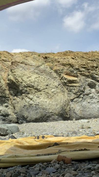 LITTLE SPANISH BLONDE MASTURBATED ON THE BEACH UNTIL CUM AND FAST BLOWJOB | Clip 3